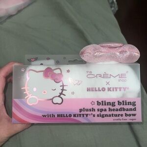 Hello kitty spa headband